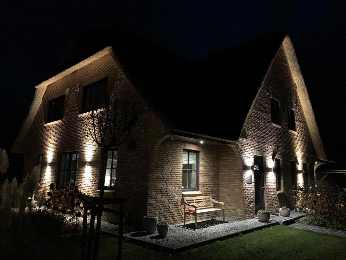 Вілла Reetdachhaus Nordstern Гардінг Екстер'єр фото